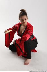 KATERINA NINJA KNEELING POSE 2